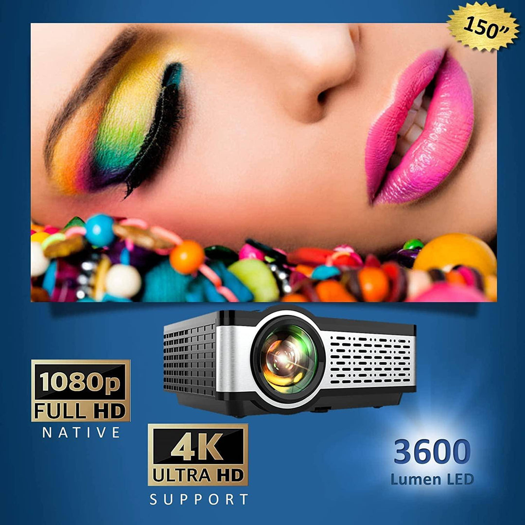 Egate I9 Pro-max 1080p Native Full Hd Projector 4k Support