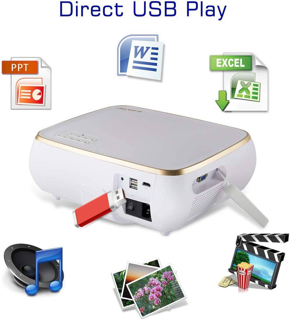 Egate L9 Pro-max Android 9.0 Projector For Home 4k Projector