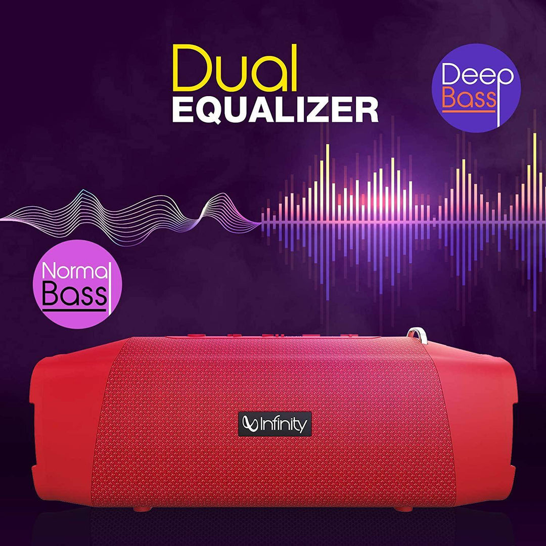 Infinity (jbl) Fuze 700 Dual Eq Deep Bass 20w Portable Stereo Speakers (infclz750)