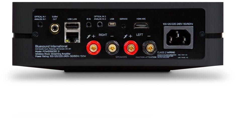 Bluesound Powernode 2i Wireless Multi-room Music Amplifier