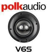 Load image into Gallery viewer, Polk Audio V6s High Performance V Series Stereo And Surround Sound In Ceiling Speaker(each) Polk Audio