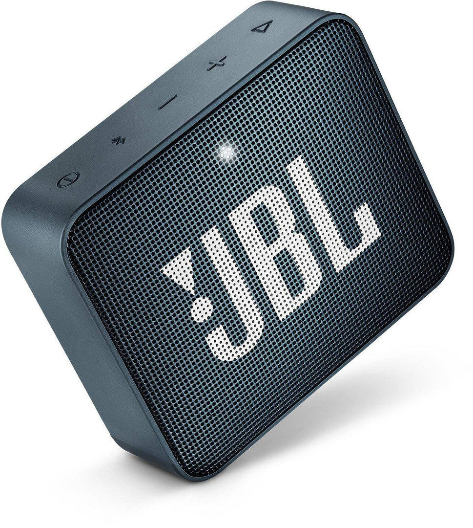 Jbl Go 2 Portable Bluetooth Waterproof Speaker With Mic Navy