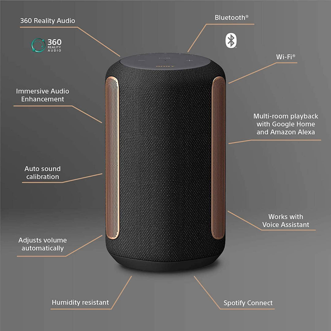 Sony Srs-ra3000 Premium Wireless Speaker With Room Filling Sound And Built Alexa Compatibility