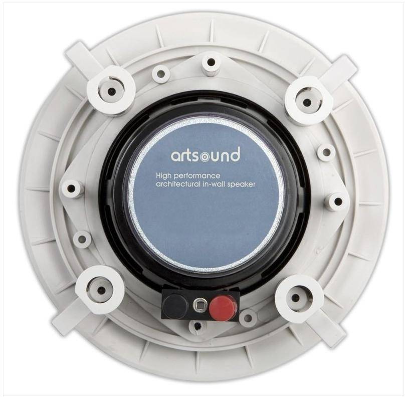 Artsound MDC401 Basic, Round, 60W 2-Way In wall Loudspeakers