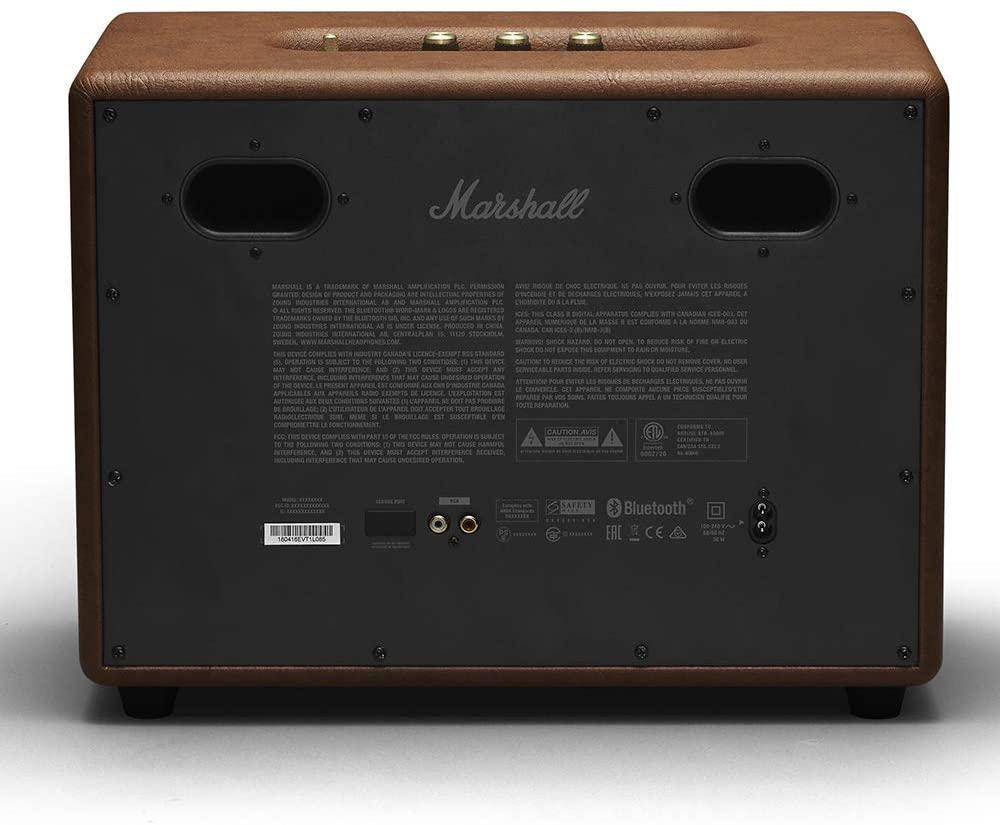Marshall Woburn Ii Wireless Bluetooth Speaker With Iconic Marshall Design Brown