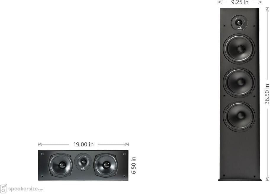 Polk Audio t30 Centre Channel Speaker