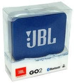 Load image into Gallery viewer, Jbl Go 2 Portable Bluetooth Waterproof Speaker With Mic Blue