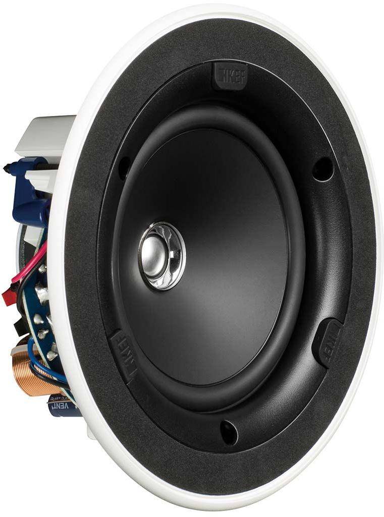 Kef Ci130er-ultra thin Bezel In-ceiling Dolby Atmos Speaker (each)