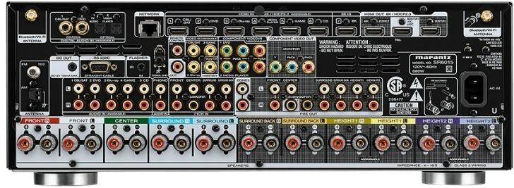 Marantz Sr6015 9.2ch 8k Av Receiver With Heos Built-in And Voice Control