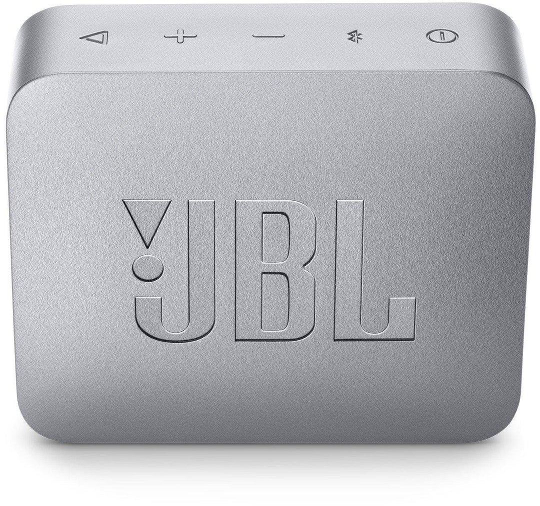 Jbl Go 2 Portable Bluetooth Waterproof Speaker With Mic Gray
