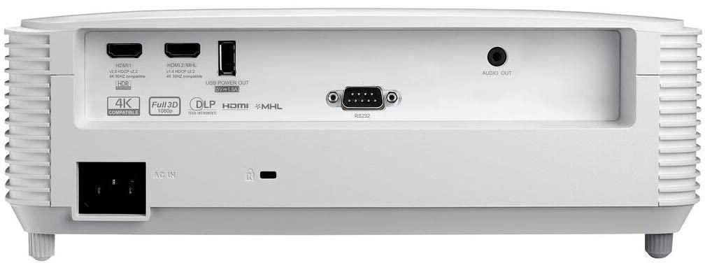 Optoma HD39HDR - 4K Home Cinema Projector with 4500 lumens