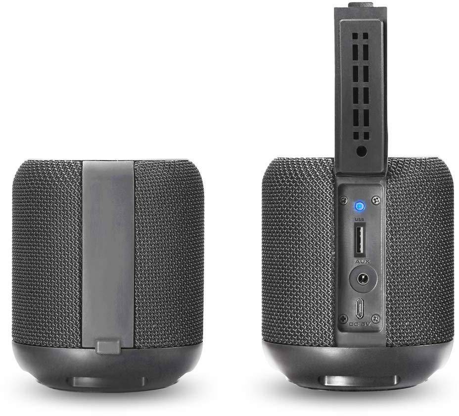 Portronics Sound Drum Bluetooth Speaker Black