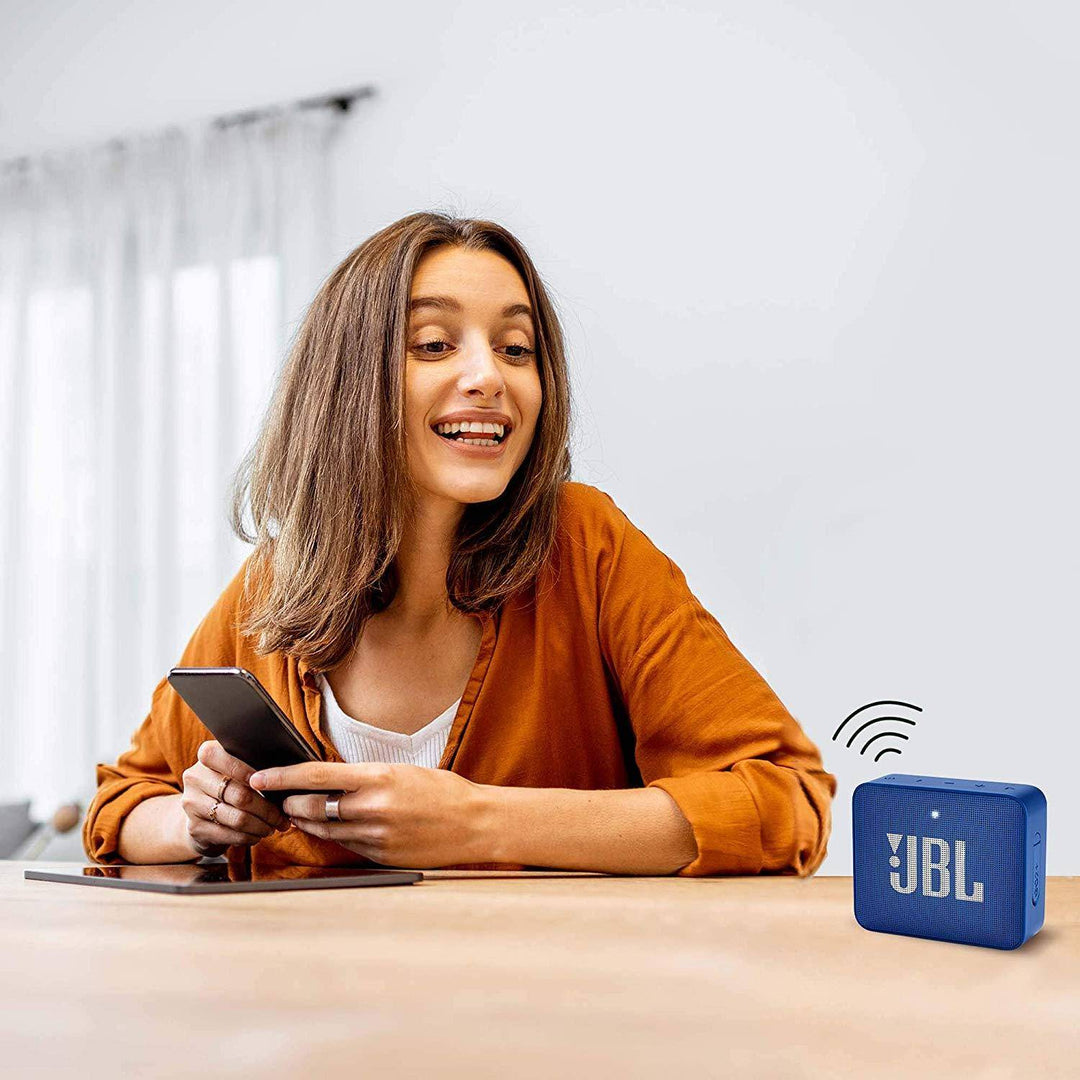 Jbl Go 2 Plus Portable Wireless Speaker With Inbuilt Microphone Blue