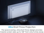 Load image into Gallery viewer, Optoma Cinemax P1 ultra Short throw 4k Laser Home Cinema Projector