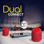 Load image into Gallery viewer, Infinity (jbl) Fuze 200 Dual Eq Deep Bass Portable Waterproof Bluetooth Speaker (infclz250) Red