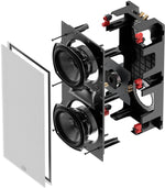 Load image into Gallery viewer, JBL Studio 66LCR Dual 6.5 inch (165mm) 2-way In-Wall Loudspeaker