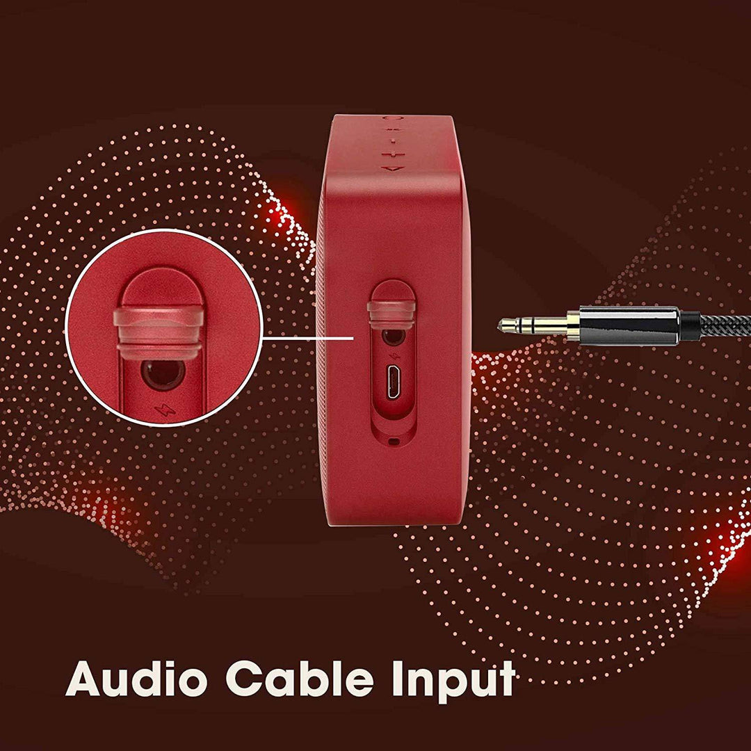 Jbl Go 2 Plus Portable Wireless Speaker With Inbuilt Microphone Red