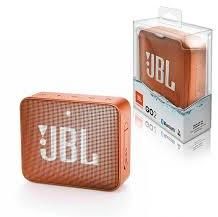 Jbl Go 2 Portable Bluetooth Waterproof Speaker With Mic Orange