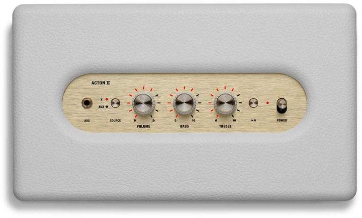 Marshall Acton 2 Wireless Bluetooth Speaker White