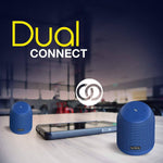 Load image into Gallery viewer, Infinity (jbl) Fuze 200 Dual Eq Deep Bass Portable Waterproof Bluetooth Speaker (infclz250) Blue
