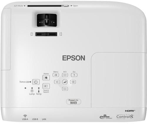 Epson EB-W49 - 3800 Lumens WXGA Projector