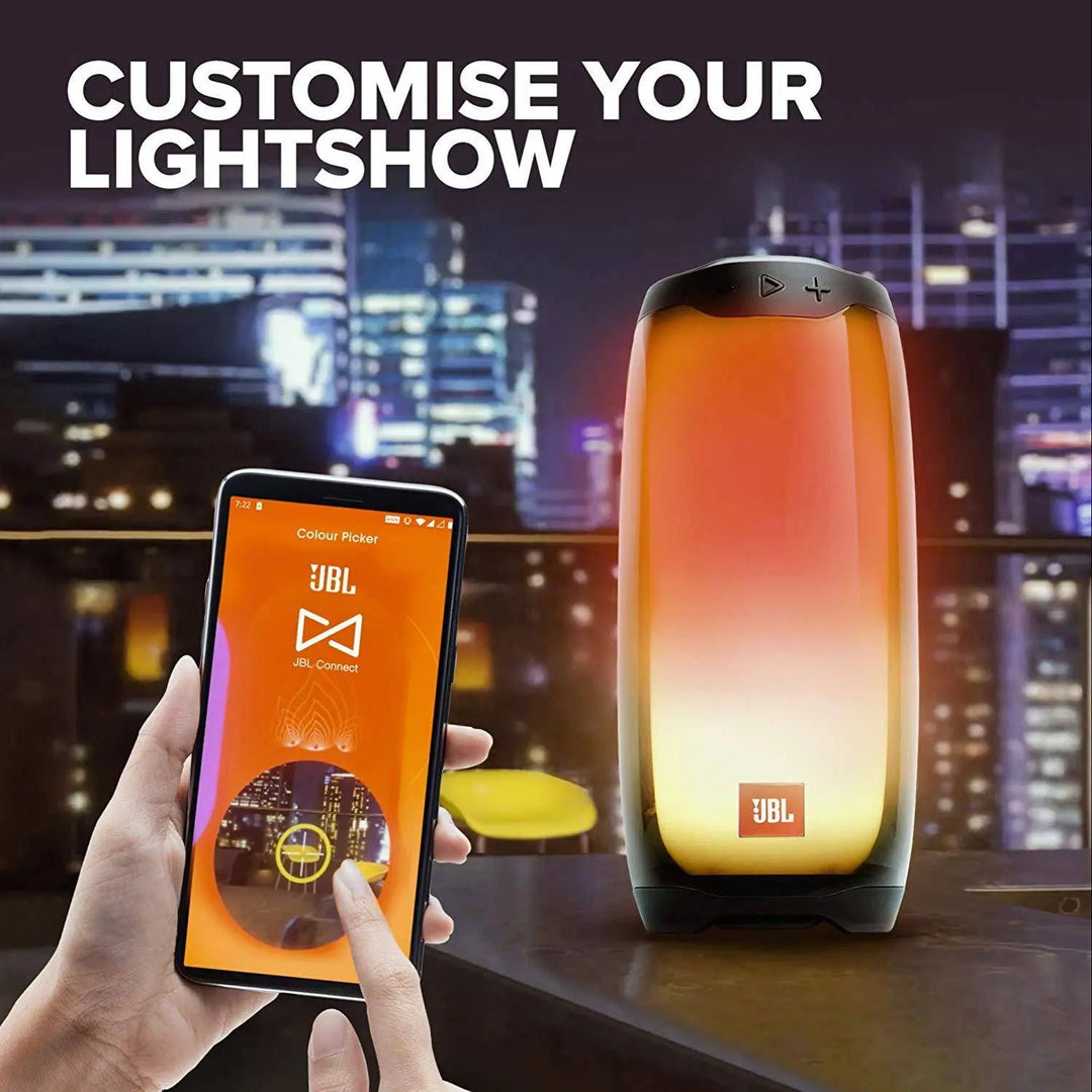 Jbl Pulse 4 Portable Waterproof Speaker With Lightshow And Bass Radiator JBL