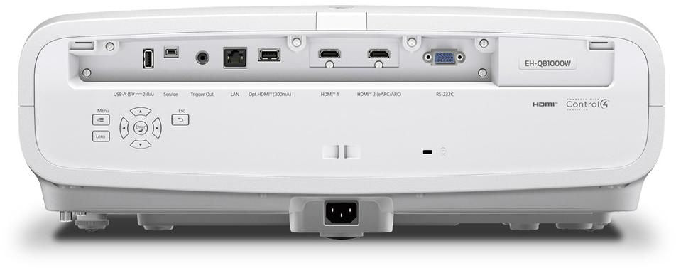 Epson QB1000 4K HDR 3300 Lumens Native 4K Laser Projector