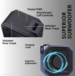 Load image into Gallery viewer, Fire Boltt Xplode 1200 Wireless Bluetooth 12w Speaker
