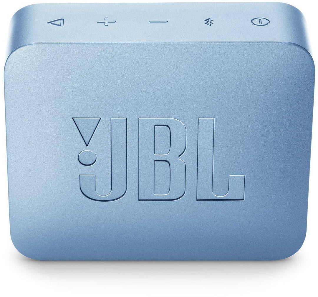 Jbl Go 2 Portable Bluetooth Waterproof Speaker With Mic Cyan