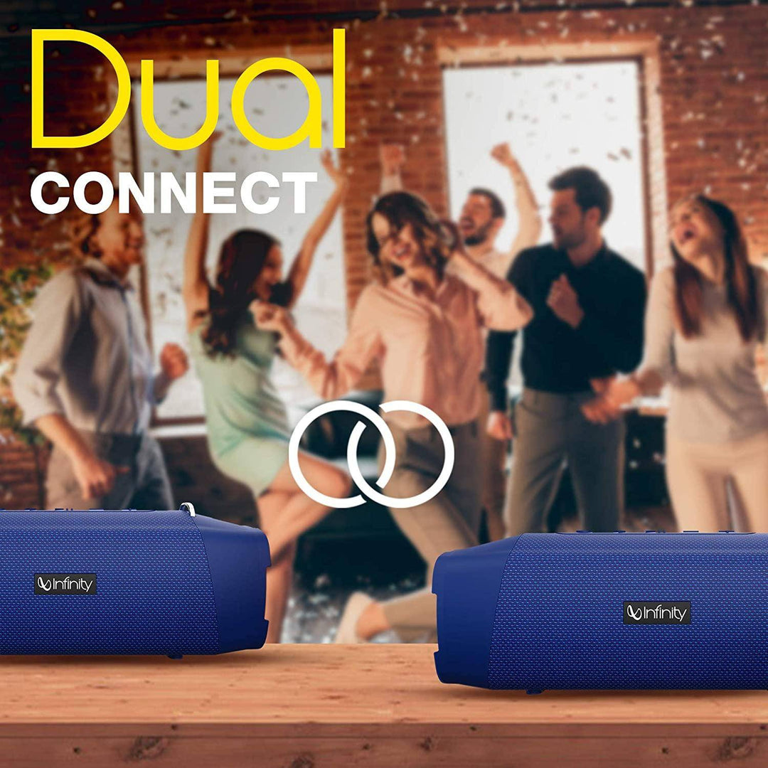 Infinity (jbl) Fuze 700 Dual Eq Deep Bass 20w Portable Stereo Speakers (infclz750)