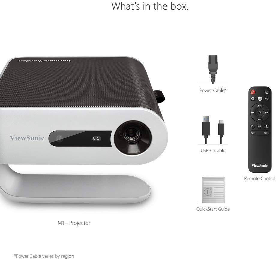 Viewsonic M1+ Portable Smart Wi-fi Projector
