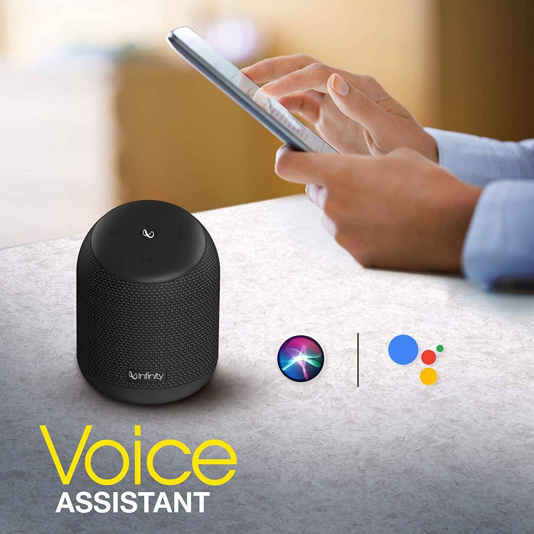 Infinity (jbl) Fuze 200 Dual Eq Deep Bass Portable Waterproof Bluetooth Speaker (infclz250) Black