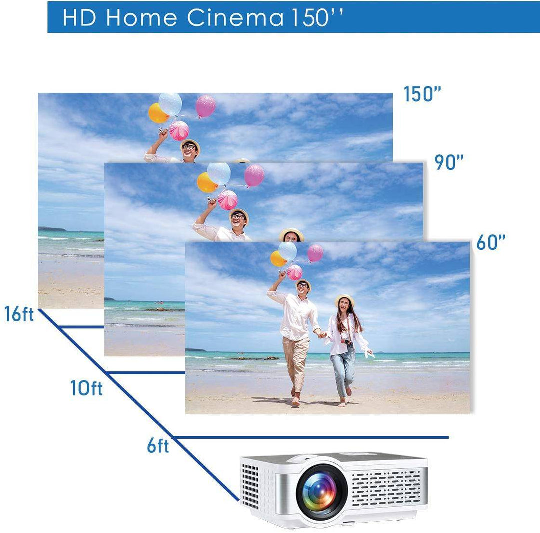 Egate I9 Pro-max 1080p Native Full Hd Projector 4k Support