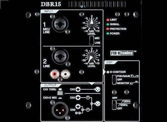 Yamaha Dbr15 2-way 15 Inch Powered Speaker (each)