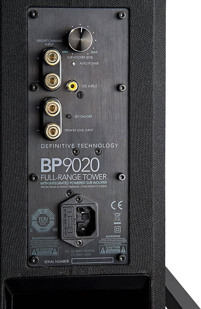 Definitive technology Bp9020 High Power Bipolar tower Speaker With Integrated 8(pair)