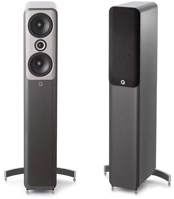 Q-acoustics Concept 50 - Floorstanding Speaker (pair) With Gelcoreâ„¢ Noise-reduction Cabinet
