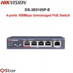 HIKVISION 4 Port PoE Switch (DS-3E0105P-E/M)