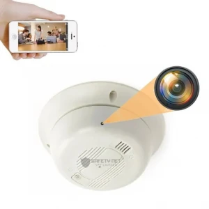 Spy Camera 1080p Hd Mini Spy Hidden Camera Smoke Detector, Wi-Fi Home Security Camera