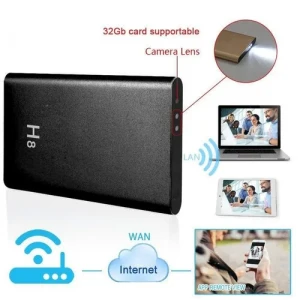 Spy Camera H8 P2p Hd 1080p Wifi Mobile Power Bank