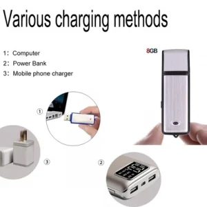 Digital Pendrive Shaped Spy Voice Recorder