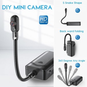 Spy Camera 360 Degrees Snake Smart Surveillance Real-Time Surveillance Ip Hidden Camera