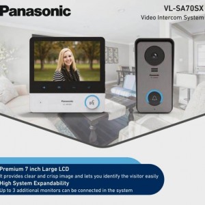 Panasonic 7" VDP Kit Video Door Phone (VL-SA70SX)